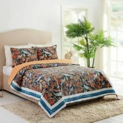 Budget π Peacock Garden Quilt & Sham Set Blue/Orange - Dena Home β¨ 13 Budget π Peacock Garden Quilt & Sham Set Blue/Orange - Dena Home β¨ -Bedding Sets & Collections Sales Shop unnamed file 17607