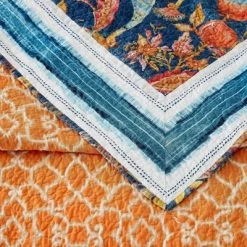 Budget π Peacock Garden Quilt & Sham Set Blue/Orange - Dena Home β¨ 17 Budget π Peacock Garden Quilt & Sham Set Blue/Orange - Dena Home β¨ -Bedding Sets & Collections Sales Shop unnamed file 17611