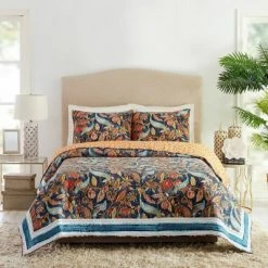 Budget π Peacock Garden Quilt & Sham Set Blue/Orange - Dena Home β¨ 20 Budget π Peacock Garden Quilt & Sham Set Blue/Orange - Dena Home β¨ -Bedding Sets & Collections Sales Shop unnamed file 17614