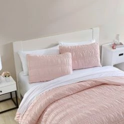 Deals π Scrunch Stripe Microfiber Quilt & Sham Set - Poppy & Fritz Pink π 8 Deals π Scrunch Stripe Microfiber Quilt & Sham Set - Poppy & Fritz Pink π -Bedding Sets & Collections Sales Shop unnamed file 17618