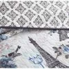 Best reviews of 🛒 Cherie Quilt Set - Geneva Home Fashion Black/white/red ⌛