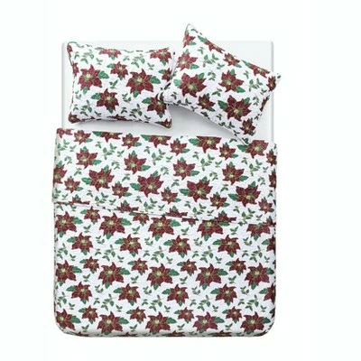 Top 10 π Kate Aurora Holiday Living 3 Piece Christmas Poinsettia Quilt Blanket Set β€οΈ 1 Top 10 π Kate Aurora Holiday Living 3 Piece Christmas Poinsettia Quilt Blanket Set β€οΈ