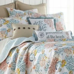 Promo ⌛ Bay Islands Quilt and Pillow Sham Set - Levtex Home 🤩