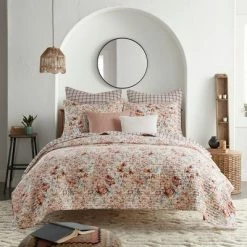 Top 10 🔥 Leonora Pink Quilt Set - Levtex Home ✔️ -Bedding Sets & Collections Sales Shop unnamed file 17741