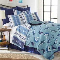 Cheap 👍 Sammy Shark Quilt Set - Levtex Home 😍