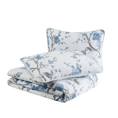 Cheap β Kasumi Floral Quilt Set Blue/White - Cannon π 2 Cheap β Kasumi Floral Quilt Set Blue/White - Cannon π - Image 2