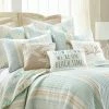 Best Pirce 🌟 Stone Harbor Quilt Set - One Twin Quilt and One Standard Sham - Levtex Home 👏