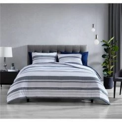 Hot Sale 😍 The Nesting Company Cedar 7 Piece Bed in a Bag Comforter Ultra Comfortable and Modern Set With 1 Reversible Comforter, 2 Shams, 1 Flat Sheet, 1 Fitted Sheet, 2 Pillow Cases 💯 -Bedding Sets & Collections Sales Shop unnamed file 1789