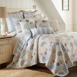Best Pirce ⌛ Coral Sealife Quilt Set - Levtex Home 🛒 -Bedding Sets & Collections Sales Shop unnamed file 17943