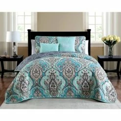Promo ❤️ Geneva Home Fashion Avondale Manor Odette Medallion Quilt & Sham Set ⌛ -Bedding Sets & Collections Sales Shop unnamed file 18025