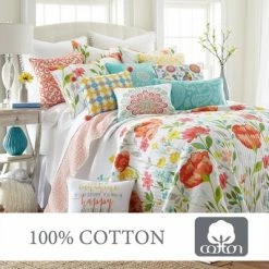 Brand new ✔️ Laurel Coral Quilt and Pillow Sham Set - Levtex Home 🎉 -Bedding Sets & Collections Sales Shop unnamed file 18034