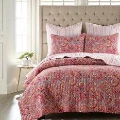 Hot Sale 🛒 Kimpton Red Quilt Set - Levtex Home ⌛