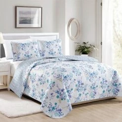 Hot Sale ❤️ Great Bay Home April Morning Floral Printed Quilt Set 😍 -Bedding Sets & Collections Sales Shop unnamed file 18071