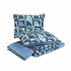 Deals 🧨 Paisley Wave Quilt Set - Vera Bradley Blue 😀 -Bedding Sets & Collections Sales Shop unnamed file 18106