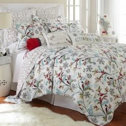 Cheapest 😀 Holly Holiday Quilt Set - Levtex Home 🛒
