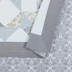 Promo π Reine Marie Quilt Set - Mary Jane's Home White/gray π 11 Promo π Reine Marie Quilt Set - Mary Jane's Home White/gray π -Bedding Sets & Collections Sales Shop unnamed file 18128