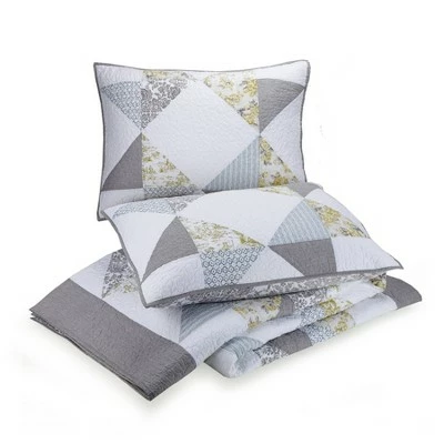 Promo π Reine Marie Quilt Set - Mary Jane's Home White/gray π 7 Promo π Reine Marie Quilt Set - Mary Jane's Home White/gray π - Image 7