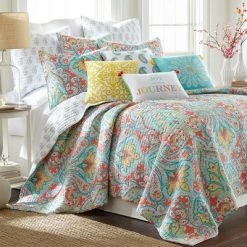 Best reviews of 🎁 Tribeca Quilt and Pillow Sham Set - Levtex Home 🔥 -Bedding Sets & Collections Sales Shop unnamed file 18143