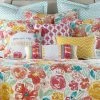 Budget ⌛ Homthreads Leora Floral Quilt Set Multicolored 👍