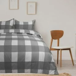 Best deal 👍 3 Pcs 100% Quality Polyester Plaid Pattern for Bedding Comforter Bedding Sets - PiccoCasa 🎉 -Bedding Sets & Collections Sales Shop unnamed file 1816