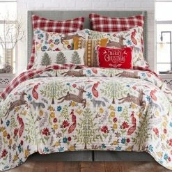 Flash Sale 🤩 Folk Deer Holiday Quilt Set - Levtex Home ✨ -Bedding Sets & Collections Sales Shop unnamed file 18189
