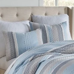 Brand new 🎉 Santander Comforter Set - Blue, Grey & White - Levtex Home 💯 -Bedding Sets & Collections Sales Shop unnamed file 18192