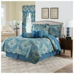 Cheap 🎉 Blue Damask Reversible Moonlit Shadows Quilt Set - Waverly® 🧨 -Bedding Sets & Collections Sales Shop unnamed file 18200