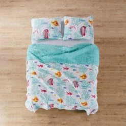 New ❤️ Homthreads Playa Vista Quilt Set Blue ✨ -Bedding Sets & Collections Sales Shop unnamed file 18234