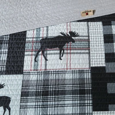 Deals π Woolrich Sweetwater Oversized Quilt Set Black/gray π 3 Deals π Woolrich Sweetwater Oversized Quilt Set Black/gray π - Image 3