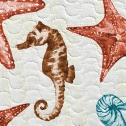 Outlet 🌟 Great Bay Home Castaway Coastal Printed Quilt Set ⭐ -Bedding Sets & Collections Sales Shop unnamed file 18315