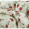 Buy 🎉 Lyon Floral Oversized Quilt Set - Tribeca Living Multicolored 💯