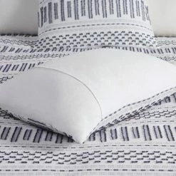 Top 10 💯 Ink+Ivy 3pc Rhea Cotton Jacquard Mini Comforter & Sham Set Black/gray ⌛ -Bedding Sets & Collections Sales Shop unnamed file 1841