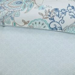 New 👏 Madison Park 8pc Lian Cotton Printed Reversible Comforter Set Blue 🔥 -Bedding Sets & Collections Sales Shop unnamed file 1857