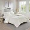 Discount 👍 Madison Park Eugenia Cotton Chenille Damask Bedding Collection ⌛