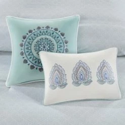 New 👏 Madison Park 8pc Lian Cotton Printed Reversible Comforter Set Blue 🔥 -Bedding Sets & Collections Sales Shop unnamed file 1860