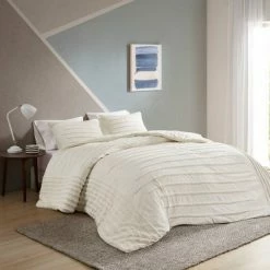 Cheapest 👏 Urban Habitat 3pc Ronan Cotton Chenille Comforter Set Ivory 👏