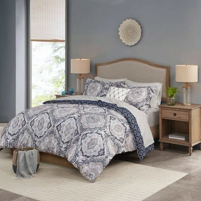 Discount π Madison Park Gordy Reversible Complete bedding set Navy π 2 Discount π Madison Park Gordy Reversible Complete bedding set Navy π - Image 2