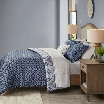 Discount π Madison Park Gordy Reversible Complete bedding set Navy π 5 Discount π Madison Park Gordy Reversible Complete bedding set Navy π - Image 5