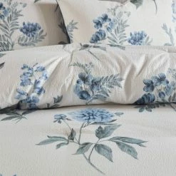Promo 🌟 Madison Park Benita 7pc Printed Seersucker Comforter Set Blue 🎁 -Bedding Sets & Collections Sales Shop unnamed file 1989