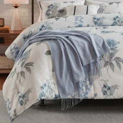 Promo 🌟 Madison Park Benita 7pc Printed Seersucker Comforter Set Blue 🎁 -Bedding Sets & Collections Sales Shop unnamed file 1990