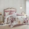 Promo 😀 Madison Park Maddy Cotton Printed Comforter Set 😀