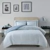 Promo 😀 Madison Park Braydon Reversible Stripe Comforter Mini Set Gray ⌛
