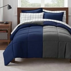 Budget ⌛ Simply Clean Reversible Bed in a Bag - Serta Red/gray 🤩 -Bedding Sets & Collections Sales Shop unnamed file 2158