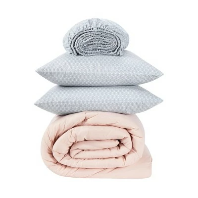 Best deal 🧨 Simply Clean Pleated Bed in a Bag - Serta Gray 🤩 2 Best deal 🧨 Simply Clean Pleated Bed in a Bag - Serta Gray 🤩 - Image 2