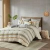 Budget ⌛ Ink+Ivy Cody 3 Piece Cotton Comforter Set - JLA Home Gray/yellow ❤️