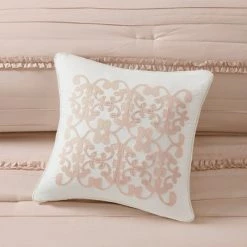 Budget 🤩 Madison Park Alexis Ruffle Comforter Set - 5pc Pink 🎉 -Bedding Sets & Collections Sales Shop unnamed file 2246