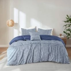 Promo ⌛ Reese Organic Cotton Oversized Comforter Cover Set - Clean Spaces Gray ⭐ -Bedding Sets & Collections Sales Shop unnamed file 2264