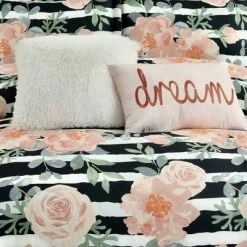 Brand new 👍 Lush Decor Amara Watercolor Comforter - Lush Décor Black/dusty Rose 🌟 -Bedding Sets & Collections Sales Shop unnamed file 2325