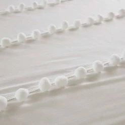 Brand new ⭐ Madison Park Elly Pom Pom Cotton Comforter Set Ivory ✨ -Bedding Sets & Collections Sales Shop unnamed file 2346