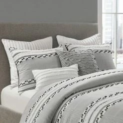 Cheapest ⌛ Ink+Ivy Lennon Organic Cotton Jacquard Comforter Set Taupe 👏 -Bedding Sets & Collections Sales Shop unnamed file 2364
